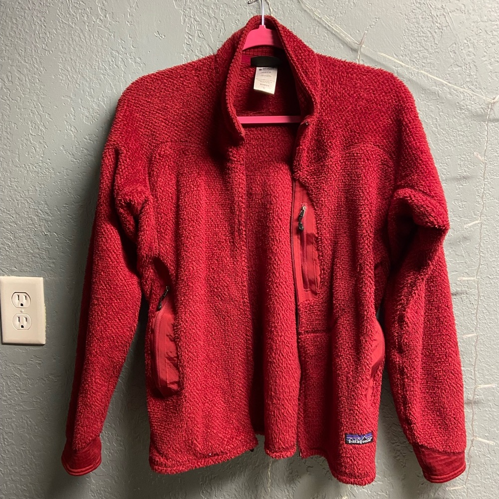 Patagonia red jacket